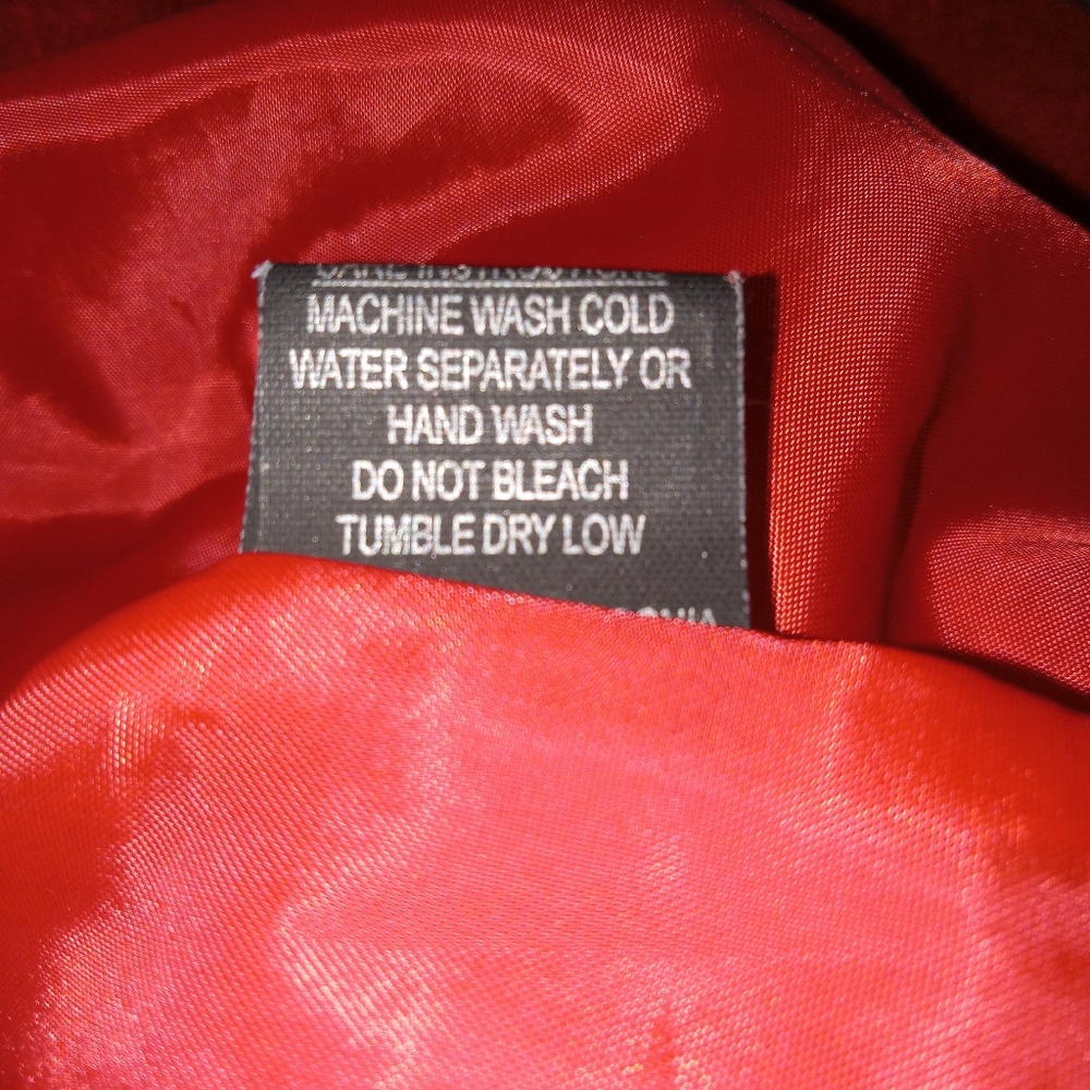 Nwot Sandro Sport Vintage Red Teddy Lined Blazer Small - Picture 7 of 12